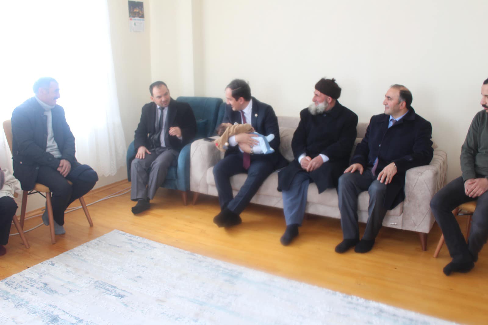 DEPREMZEDE AİLEMİZİ ZİYARET ETTİK
