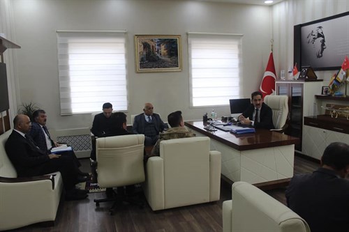 KIŞ GÜVENLİK TOPLANTISI GERÇEKLEŞTİRİLDİ